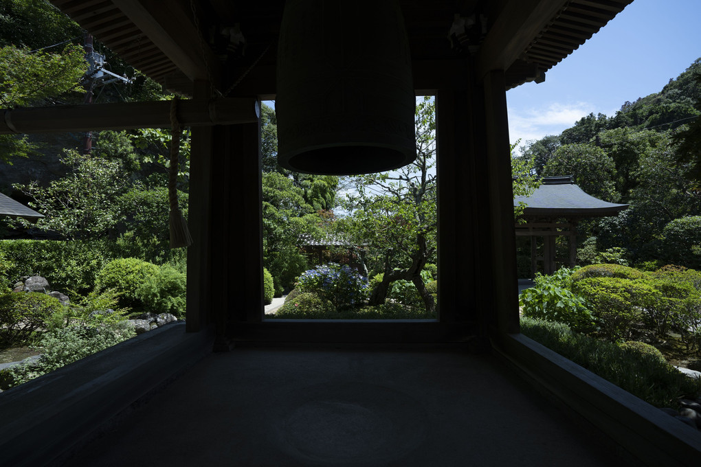 梅雨の晴れ間に、鎌倉海蔵寺