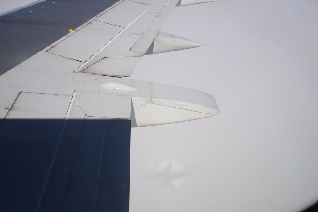 飛行機はやっぱり窓際だよね。。。