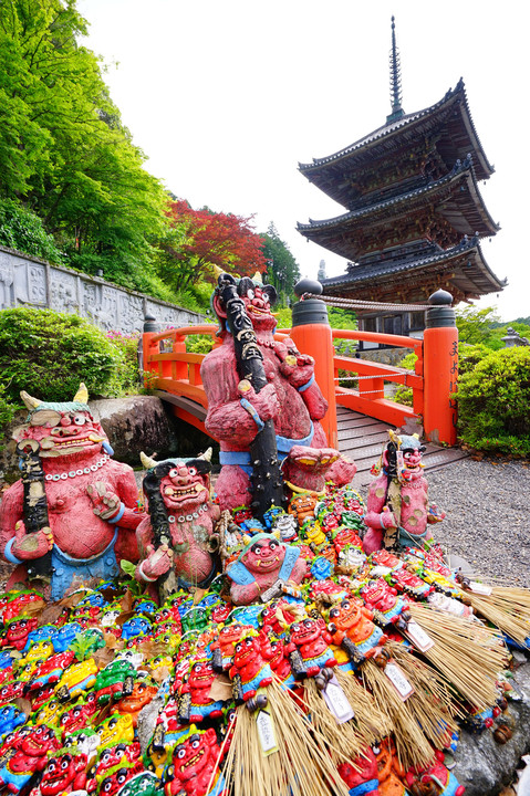 新緑の壺阪大佛