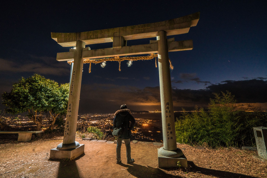 天空の鳥居～美しき瀬戸内夜景～