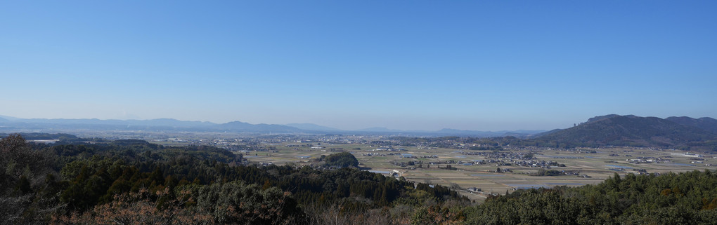 展望台からの眺め　　（山鹿、熊本）