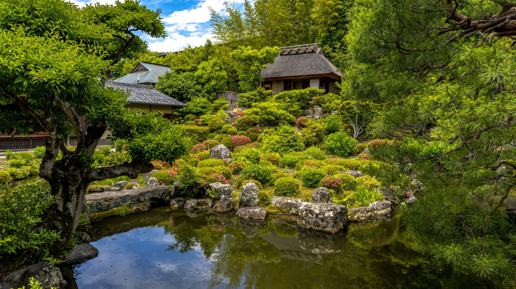 さつきの等持院