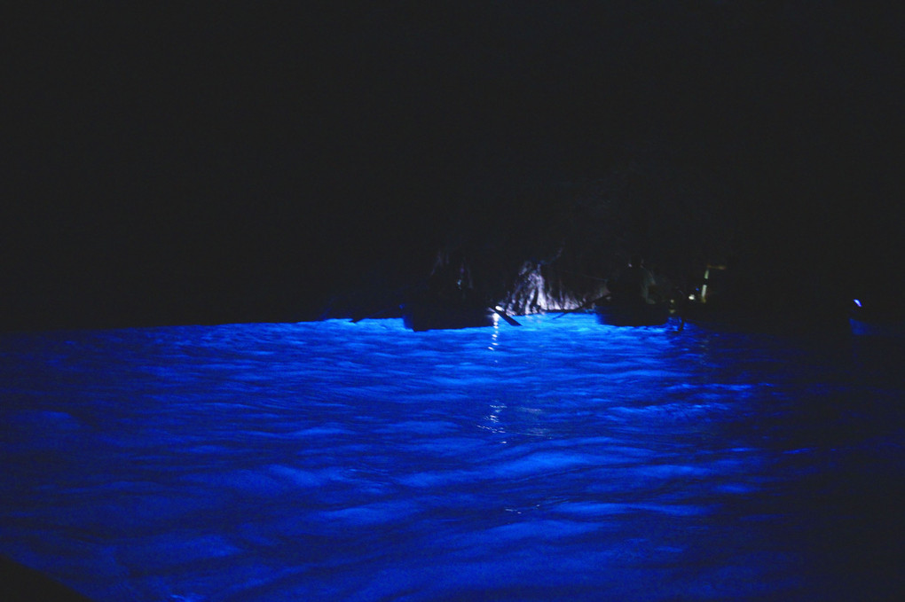 イタリアの旅：青の洞窟、ポンペイ