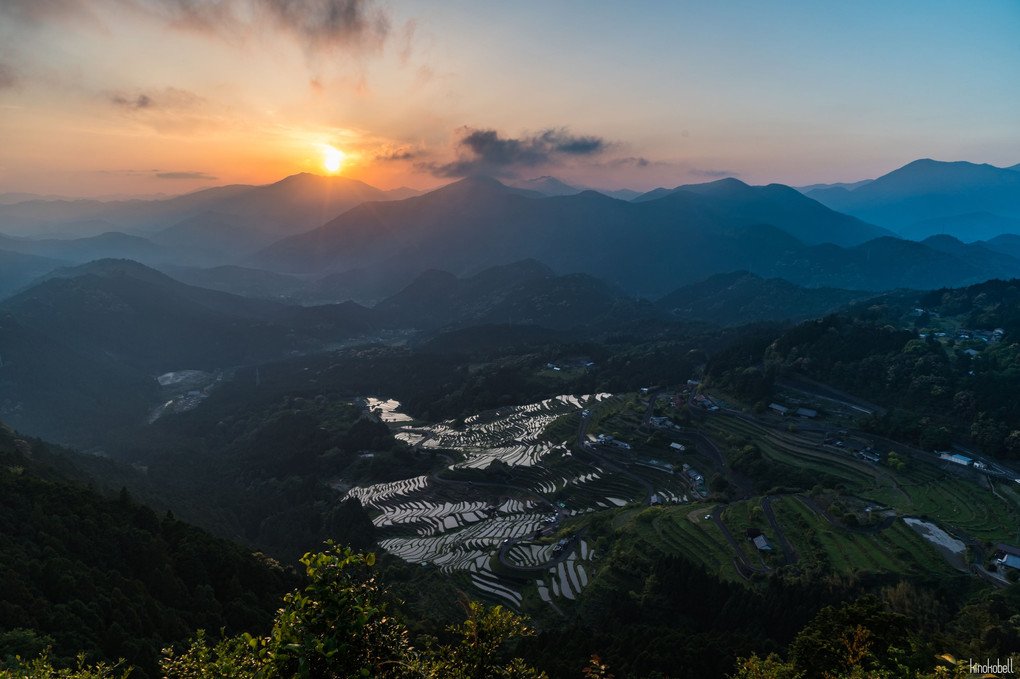 天界の眺望～丸山千枚田～