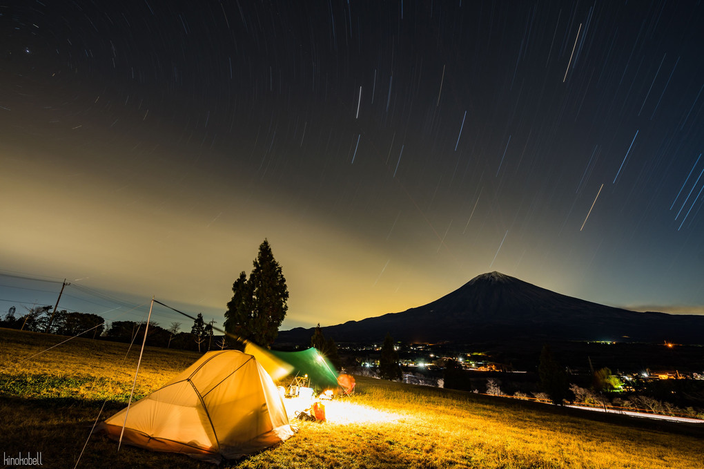 富士山を望む~富士山YMCAキャンプ~
