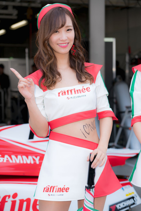 SUPER FORMULA 2018 raffinee Lady