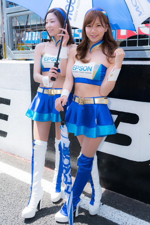Epson Nakajima Racing レースクイーン