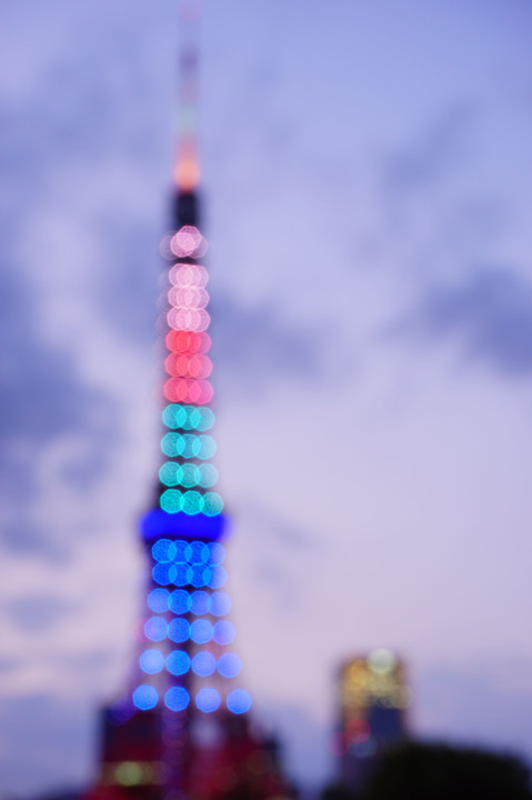 金メダルおめでとう♪東京タワースペシャルライトアップ(*^^*)