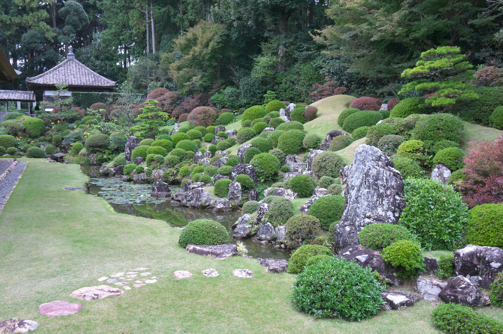 龍潭寺の日本庭園