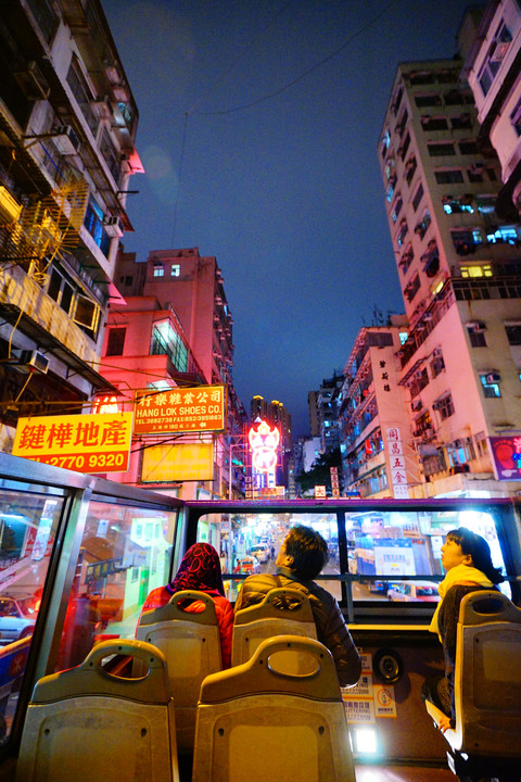 Hong Kong Open Top Bus