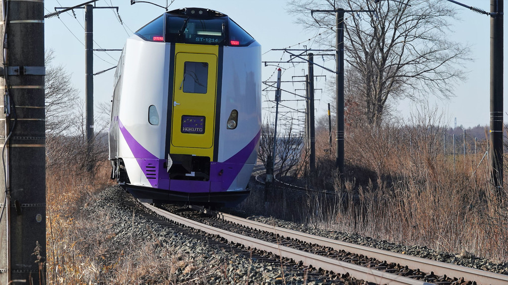 迫力ある走り🚃🚃（千歳線）