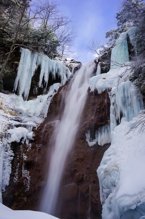 氷の仙人滝