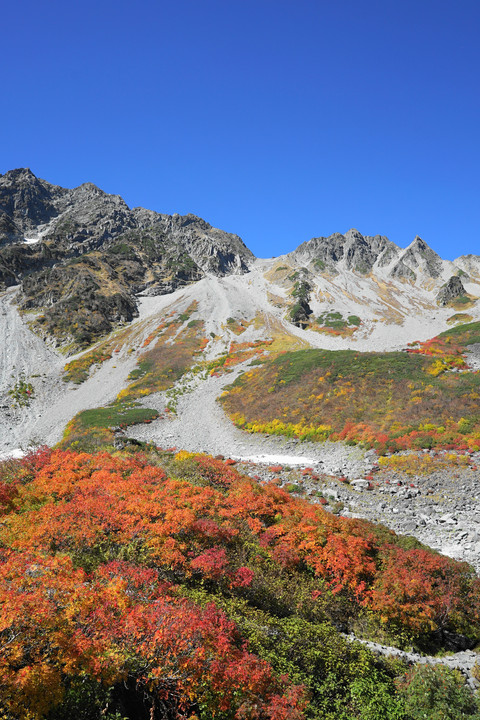 紅葉の涸沢