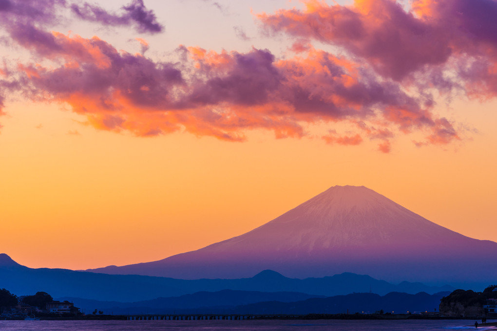 Gradation of Mt.Fuji