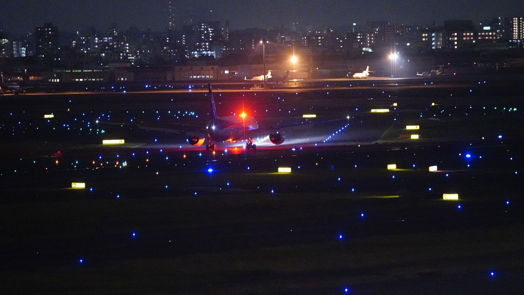 羽田第一ターミナル:夜間飛行と二重奏/ISO 25600の協奏曲