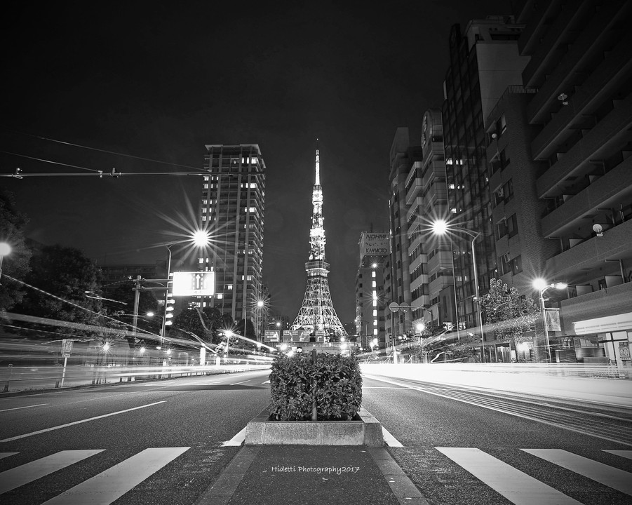 都市光跡Ver11　SHIBAKOUEN（東京タワー）
