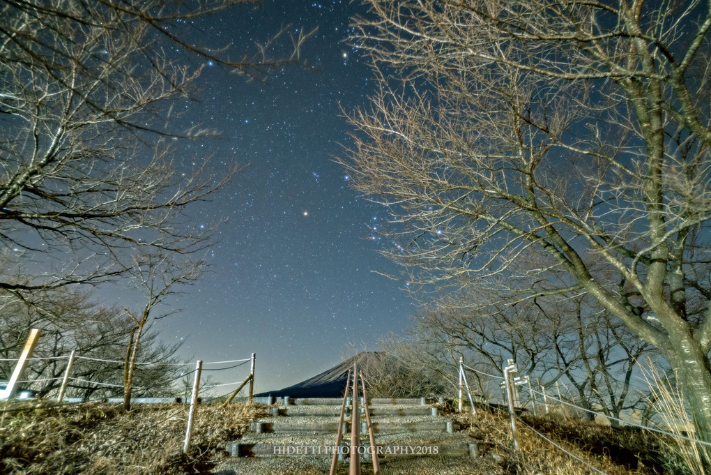 星空への階段