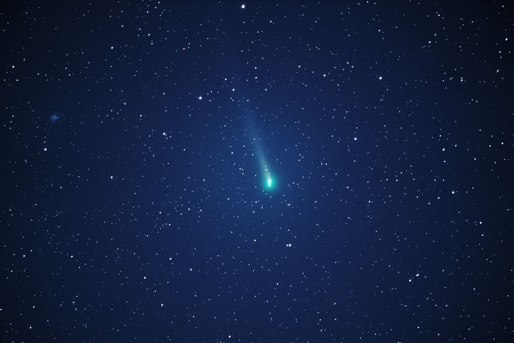 レナード彗星とアンドロメダ銀河