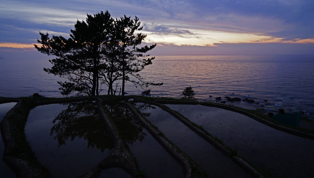 千枚の夕景