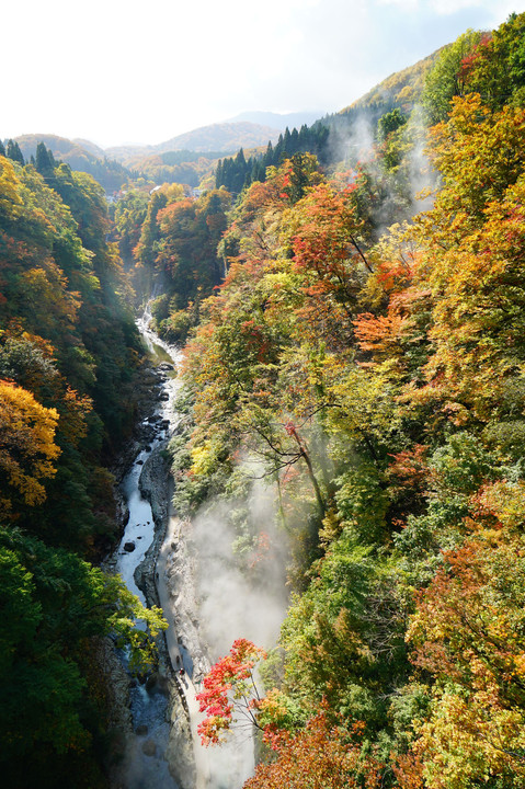 小安峡(秋田県湯沢市)へ紅葉ドライブ