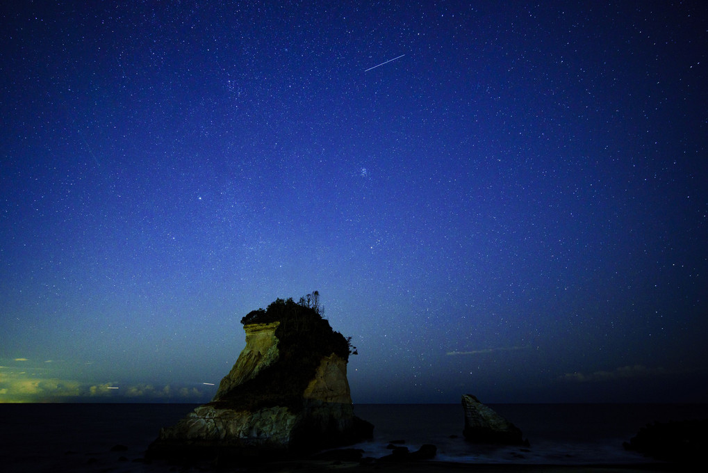 房総半島 津々ヶ浦の星空