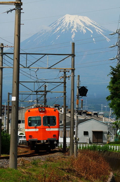 富士山に2番目に近い？電車
