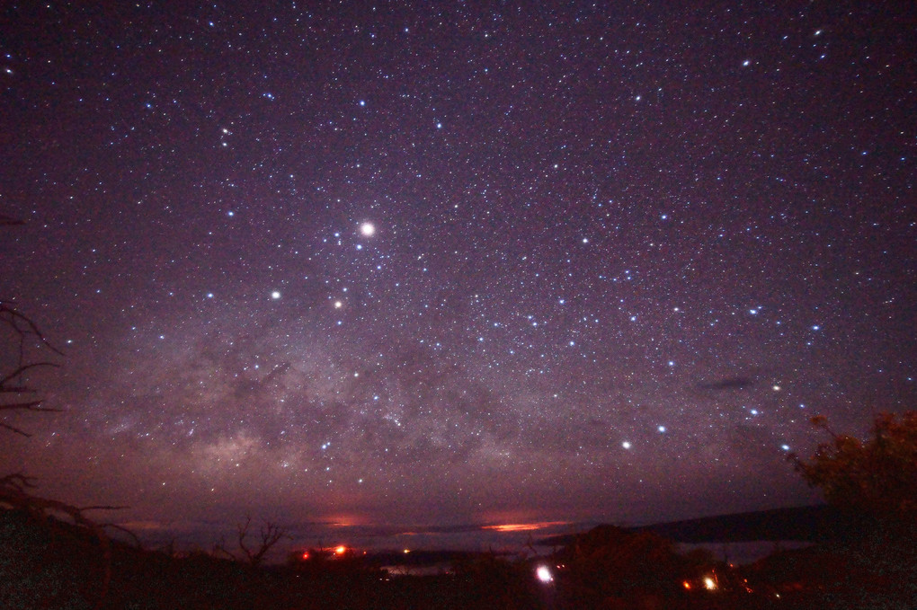 ハワイ島マウナケアで見た星空