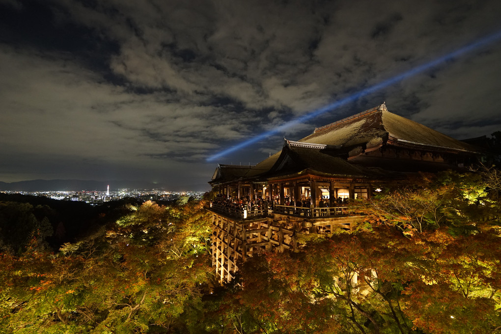 清水寺ライトアップ