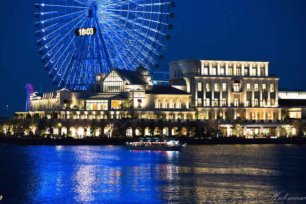 横浜の夜