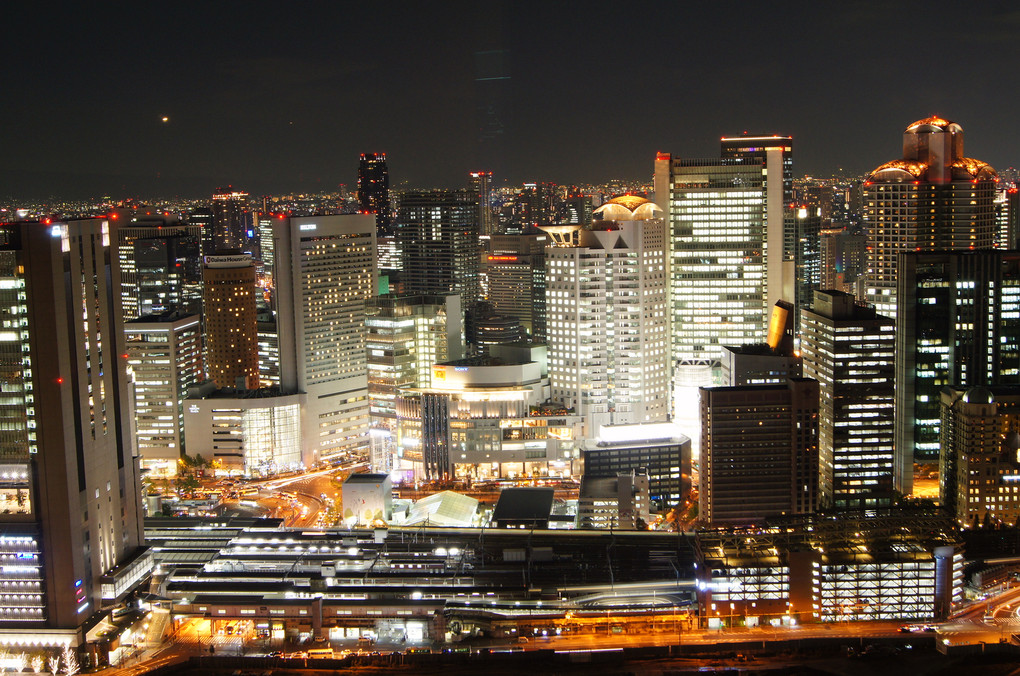 梅田スカイビルからの夜景３