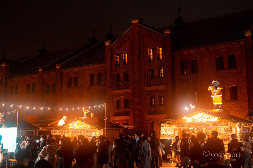 Christmast market in Yokohama