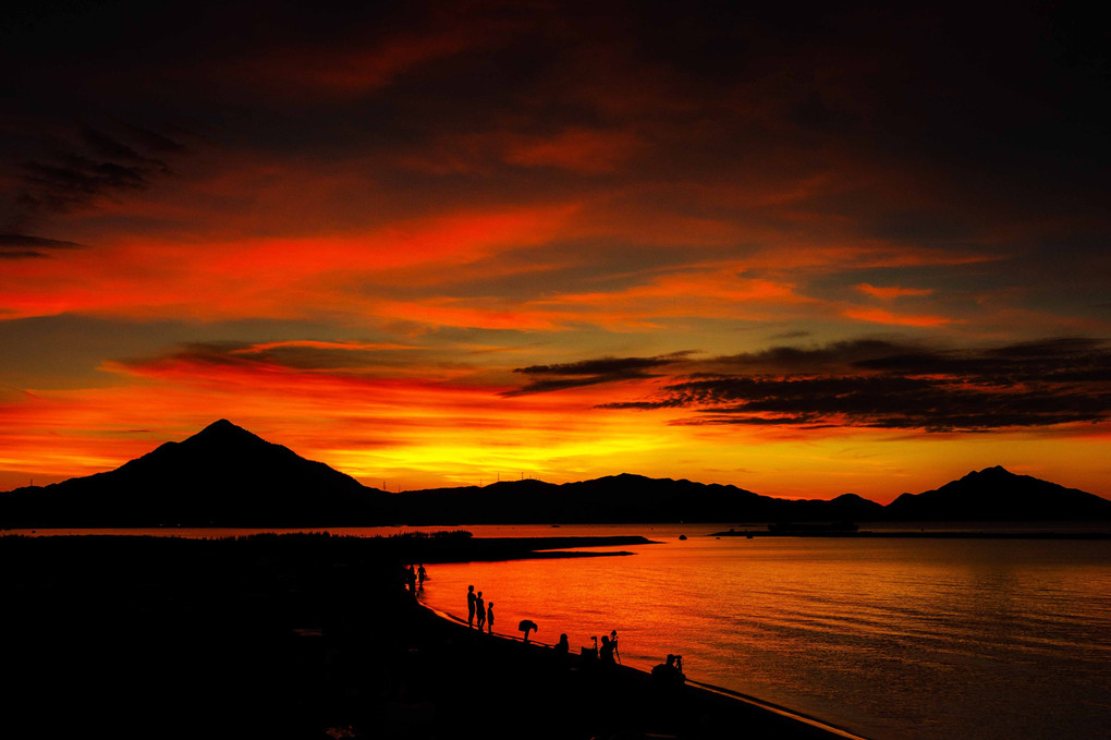 若狭の夕景