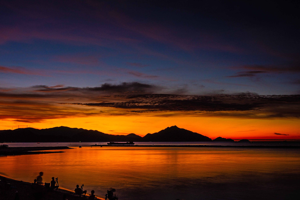 若狭の夕景