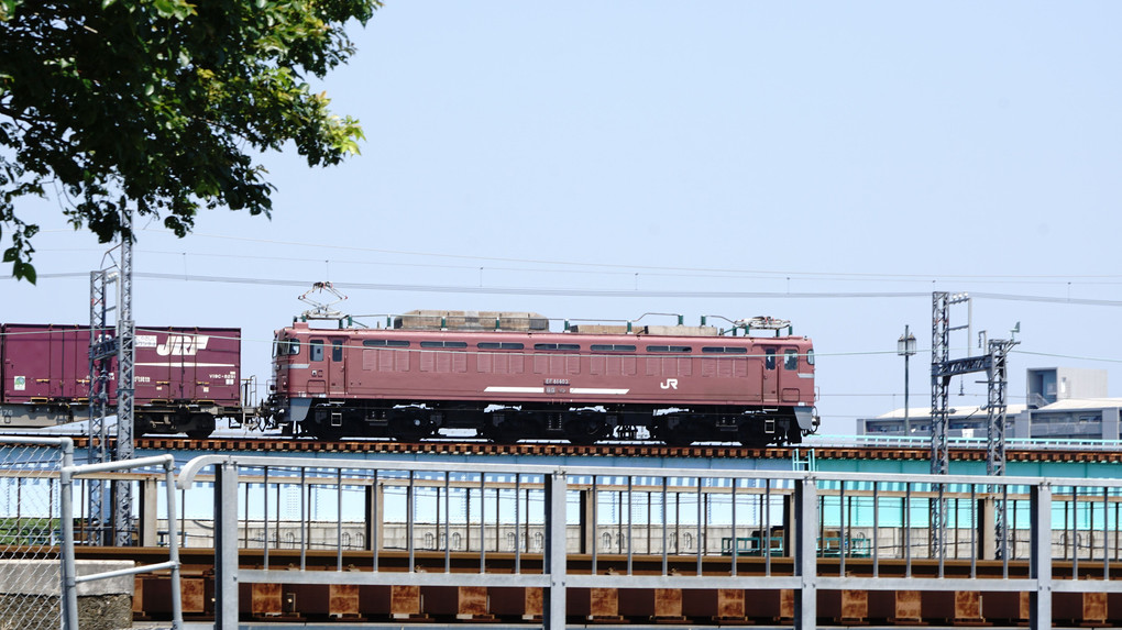 九州の鉄道を撮る-多々良川河口にて-