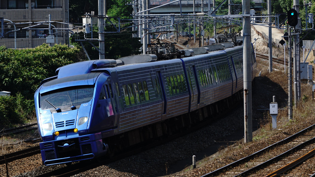 九州の鉄道を撮る-通称、香椎カーブ-