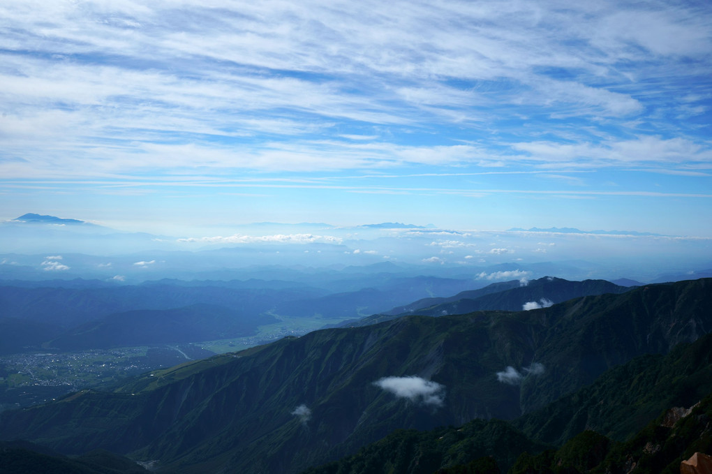 白馬三山縦走2018夏