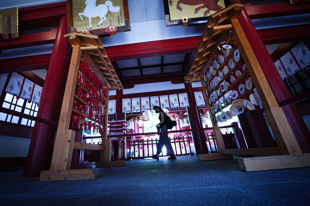 広角を楽しむ@赤坂の神社編　