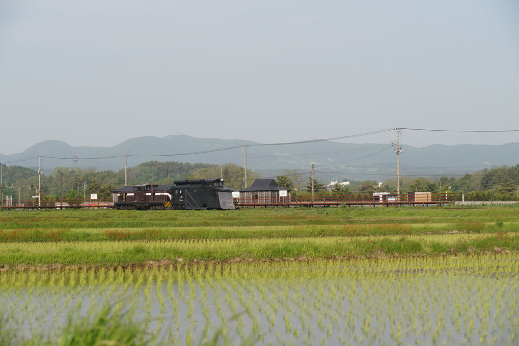 津軽鉄道　の　ラッセル車