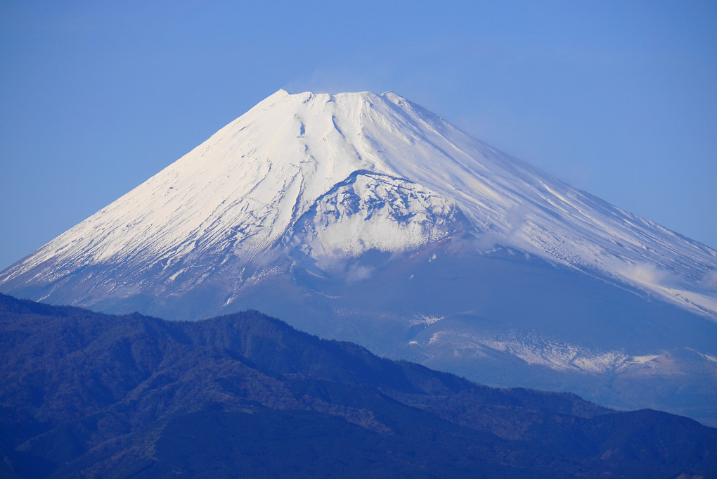 初めて一眼で富士山を撮影