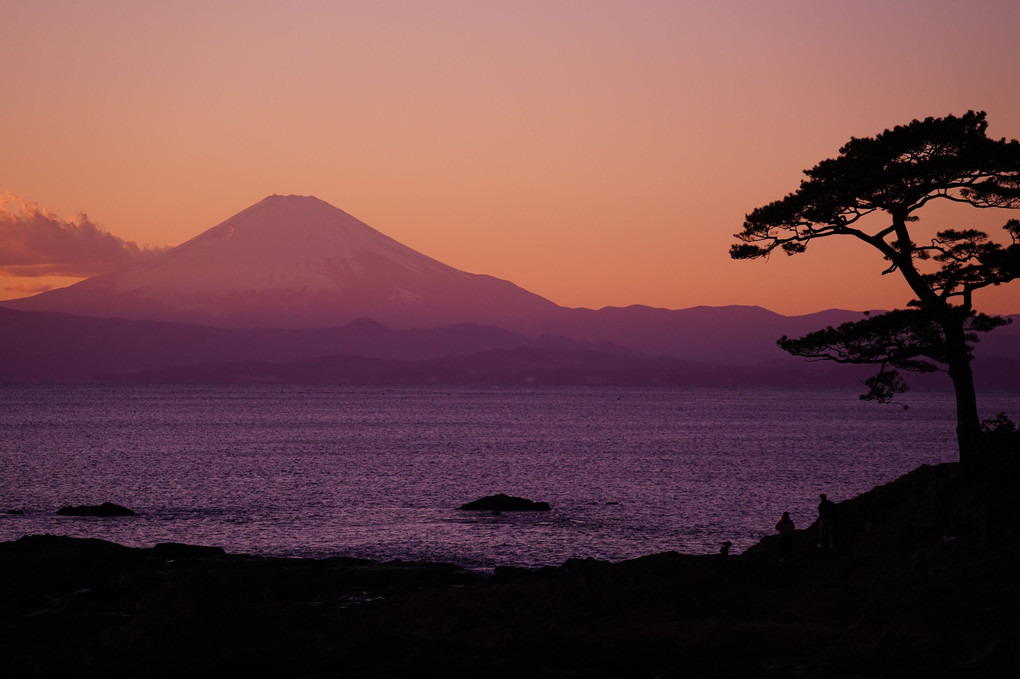 陽が沈み・・・