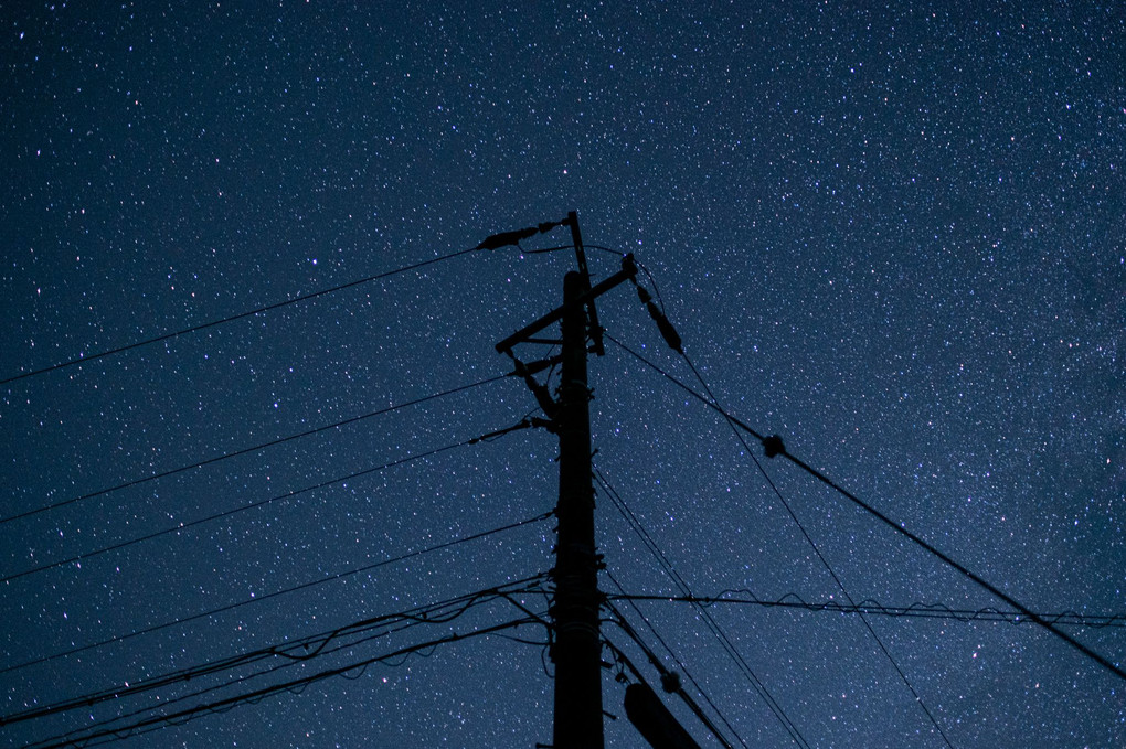 美杉町で星空撮影練習