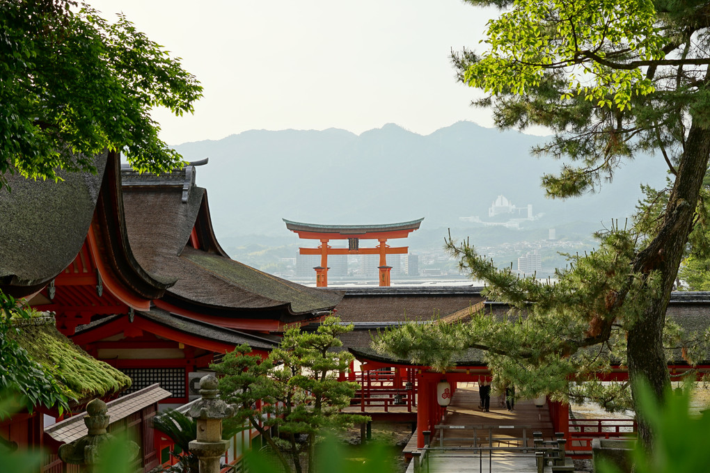 宮島・厳島神社と五重の塔