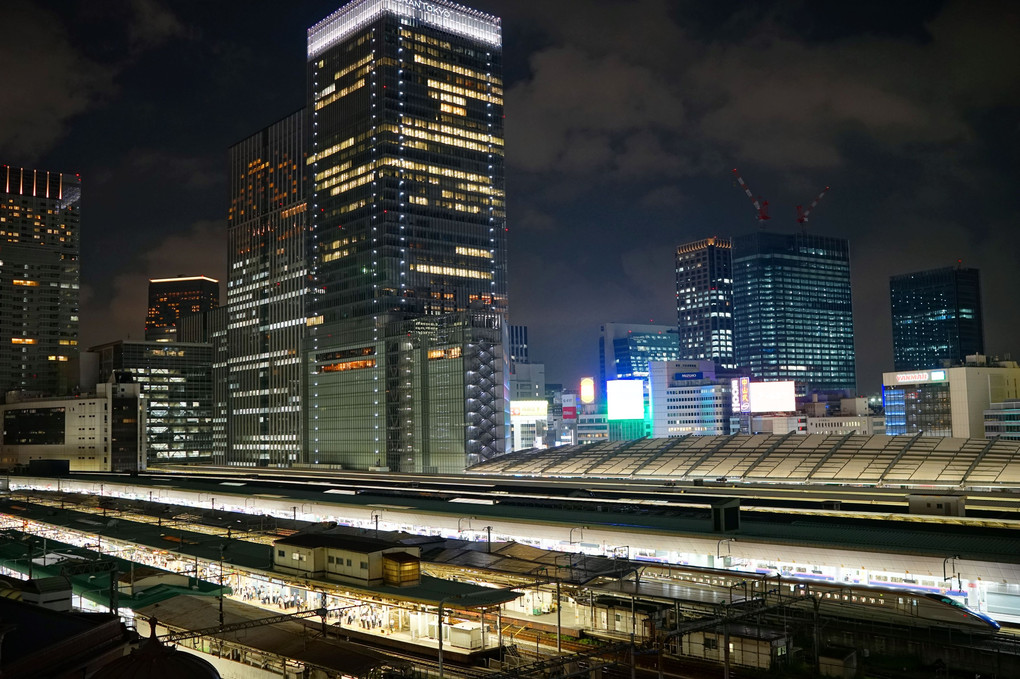 東京駅の夜景