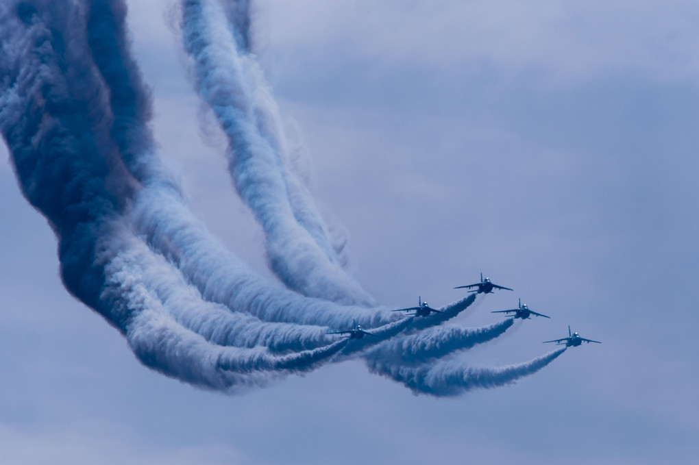 空に平和を描いて　ブルーインパルス　芦屋航空祭　平成29年度①