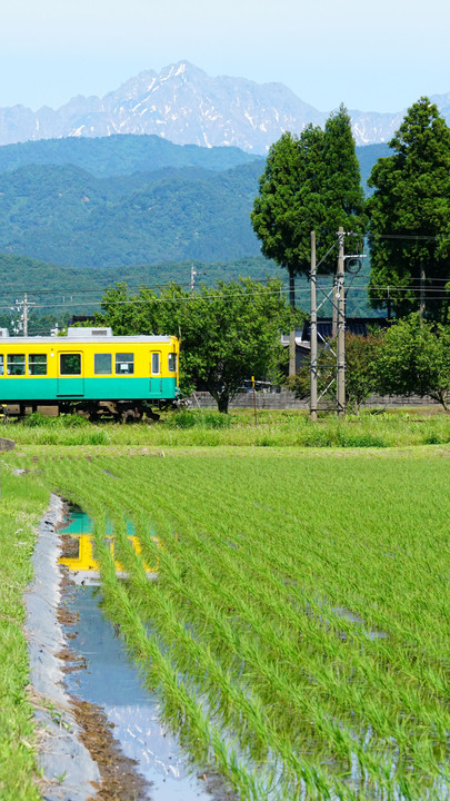 逆さ剱岳を探して2021-4