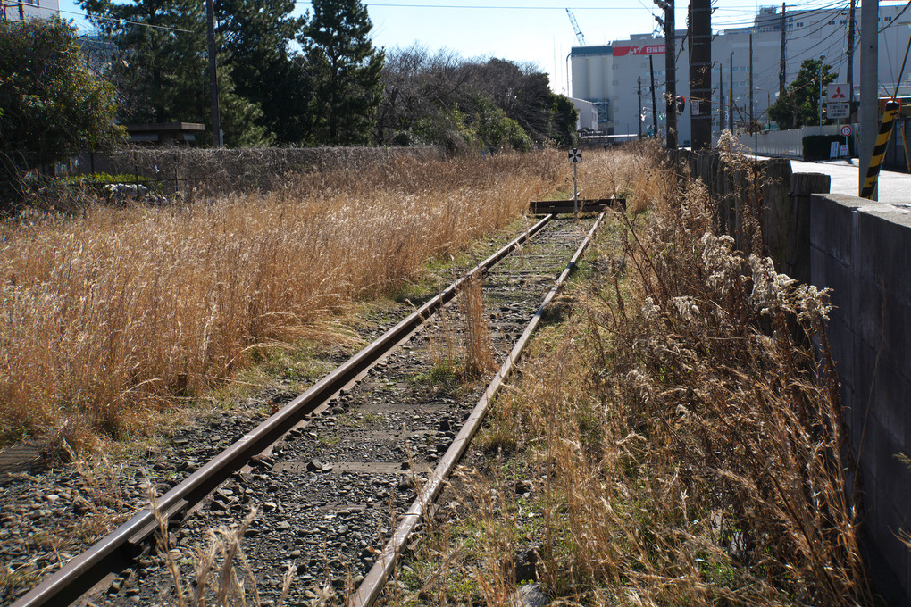 終点（鶴見線支線　大川線　大川駅）