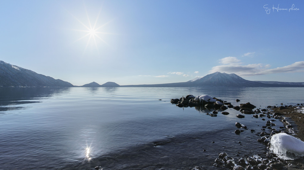 「支笏湖」日本最北の不凍湖