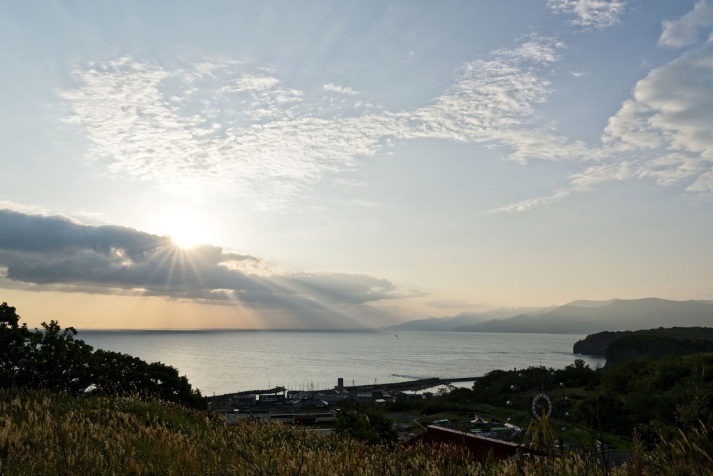 朝景 in 祝津パノラマ展望台