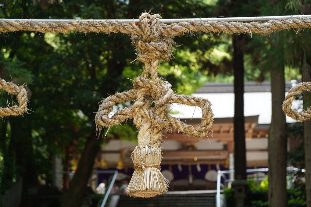 神社の…結界