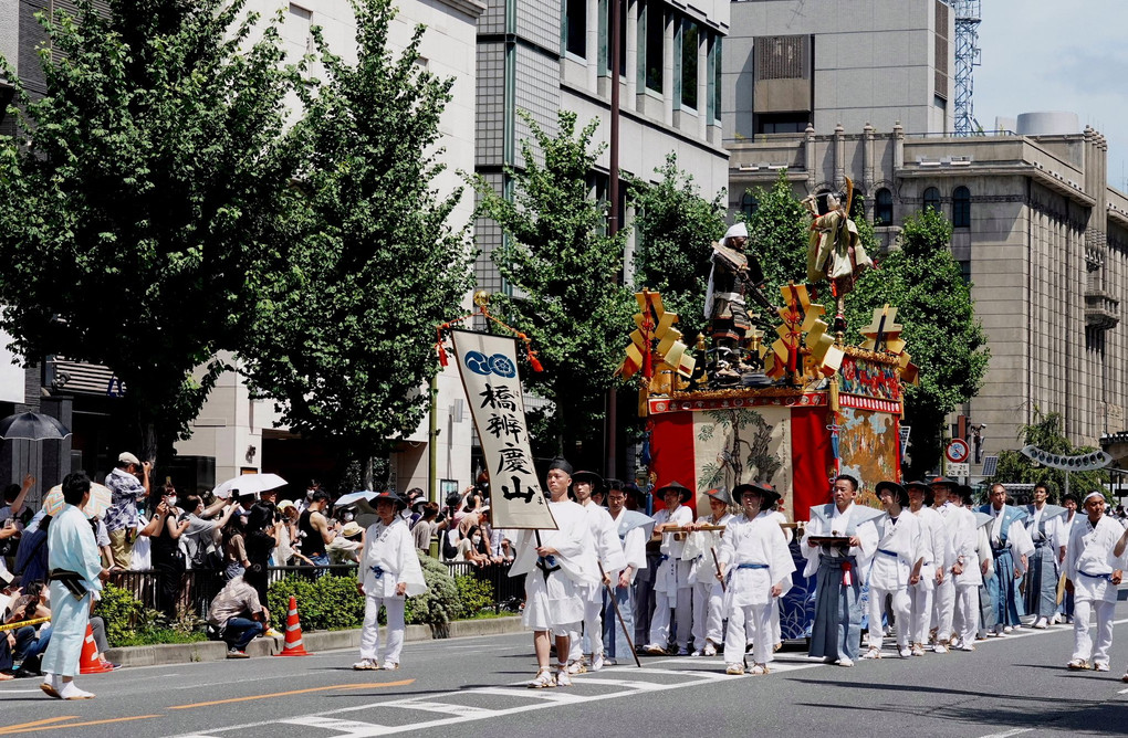 京都祇園祭山鉾巡行後祭りに行って来ました。